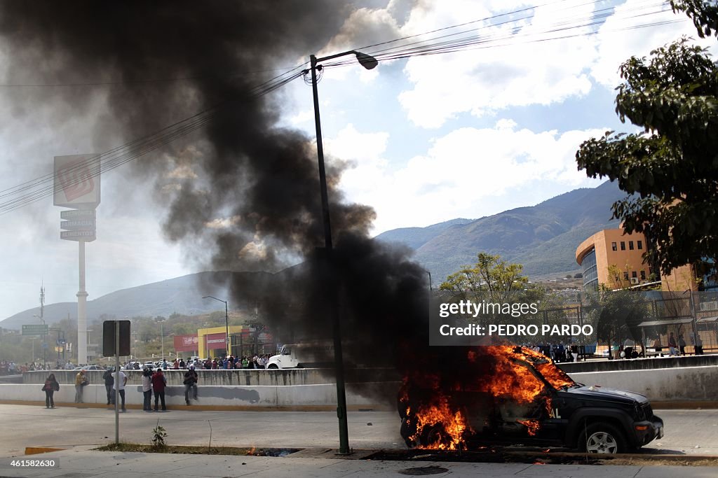 MEXICO-CRIME-STUDENTS-MISSING-PROTEST