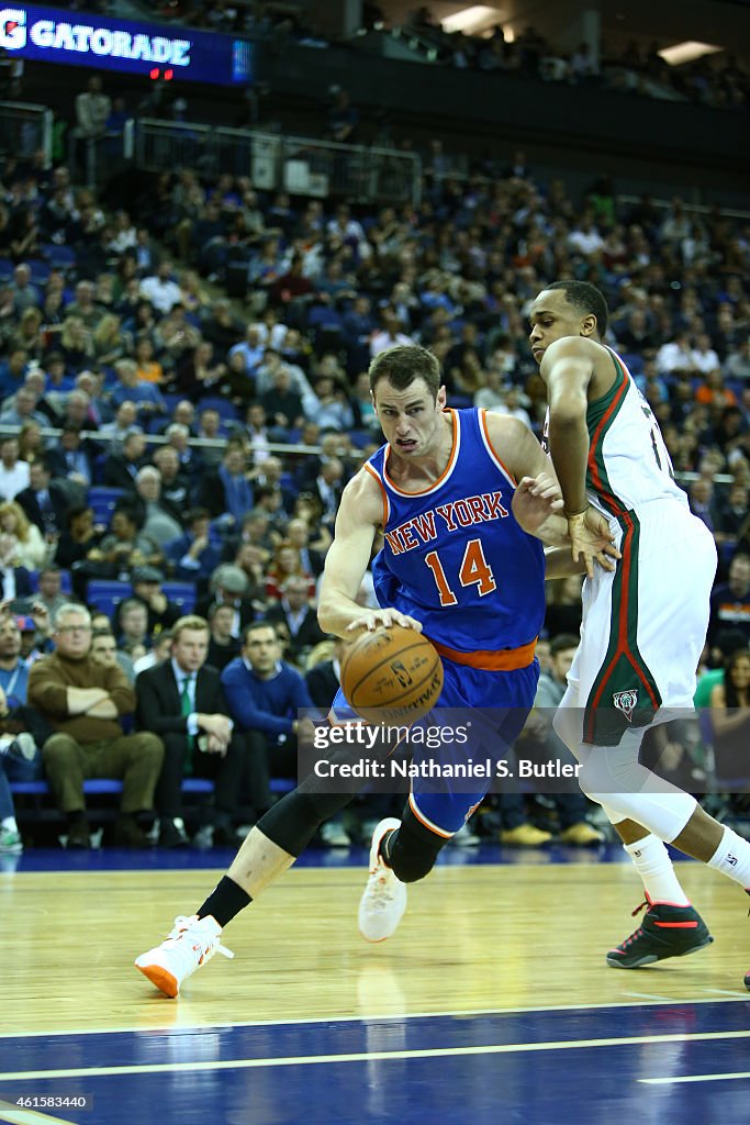 2015 Global Games - New York Knicks v Milwaukee Bucks