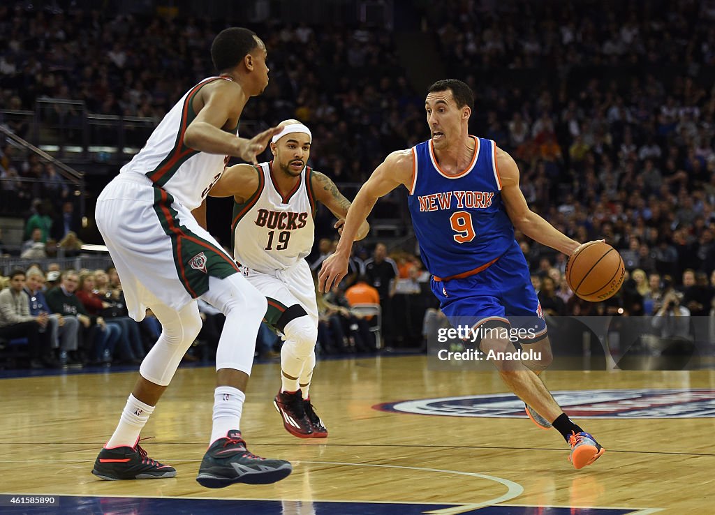 Milwaukee Bucks v New York Knicks - 2015 NBA Global Games London