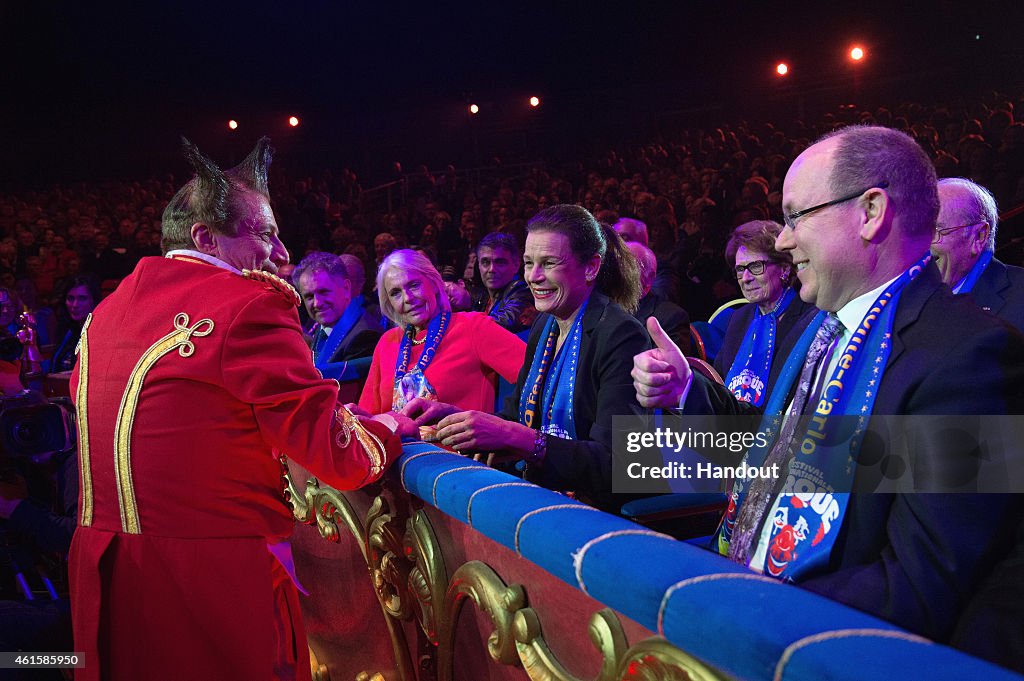 39th International Circus Festival : Opening Ceremony In Monaco