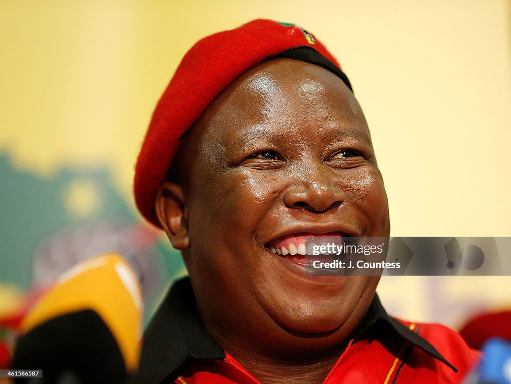 Julius Malema & Economic Freedom Fighters Hold A Press Conference