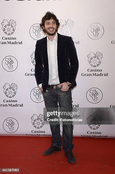 Javier Pereira attends the opening of 'Casino Gran Madrid-Colon' on January 9, 2014 in Madrid, Spain.