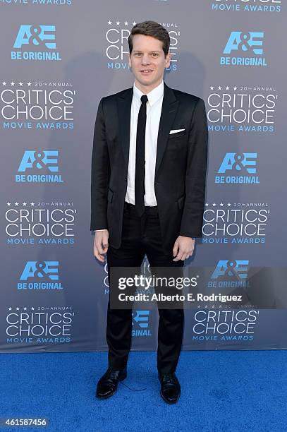 Writer Graham Moore attends the 20th annual Critics' Choice Movie Awards at the Hollywood Palladium on January 15, 2015 in Los Angeles, California.