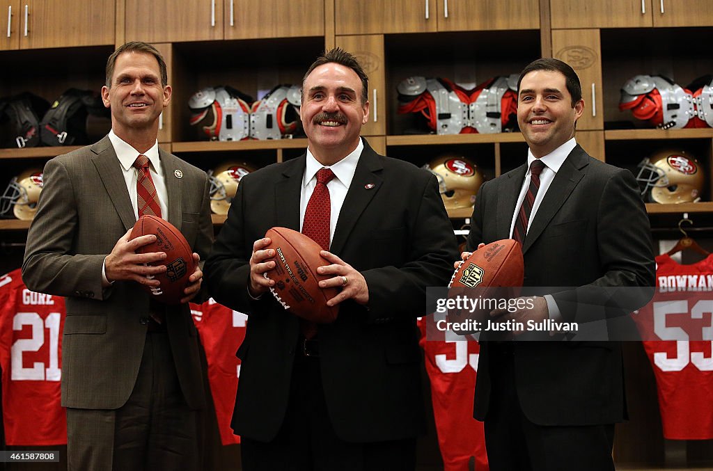 San Francisco 49ers Introduce Jim Tomsula