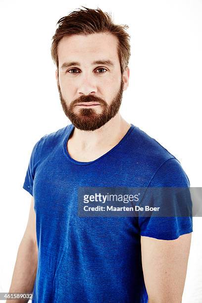 Actor Clive Standen poses for a portrait during the Winter TCA panel for 'Vikings' at the Langham Huntington Hotel & Spa on January 7, 2015 in...