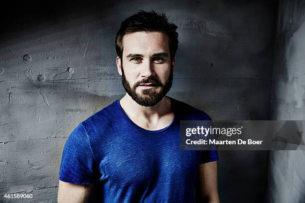 Actor Clive Standen poses for a portrait during the Winter TCA panel for 'Vikings' at the Langham Huntington Hotel & Spa on January 7, 2015 in...