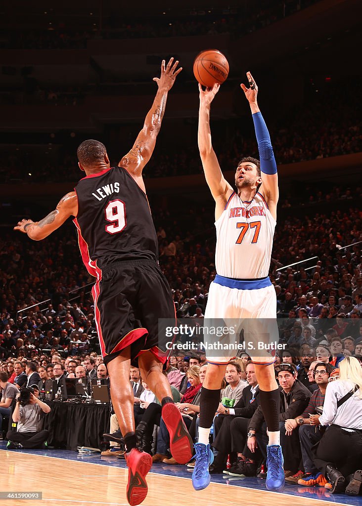 Miami Heat v New York Knicks