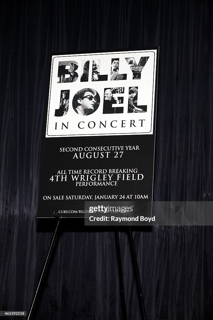 Live Nation Billy Joel Press Conference In Chicago