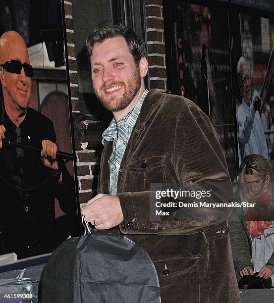 Johnny Beehner is seen on January 15, 2015 in New York City.