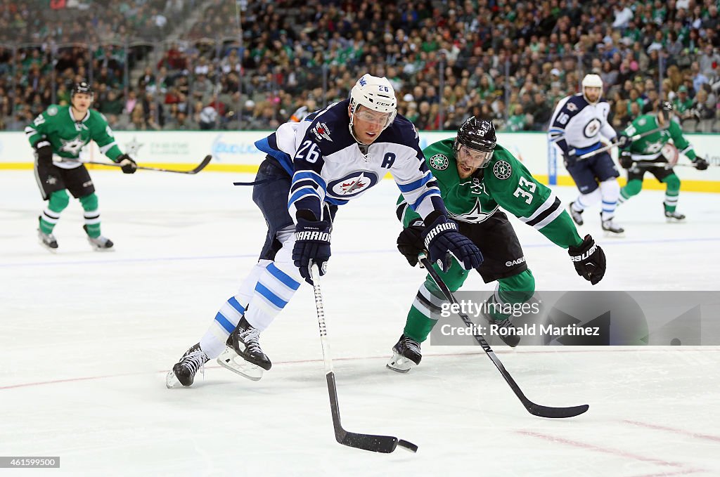 Winnipeg Jets v Dallas Stars