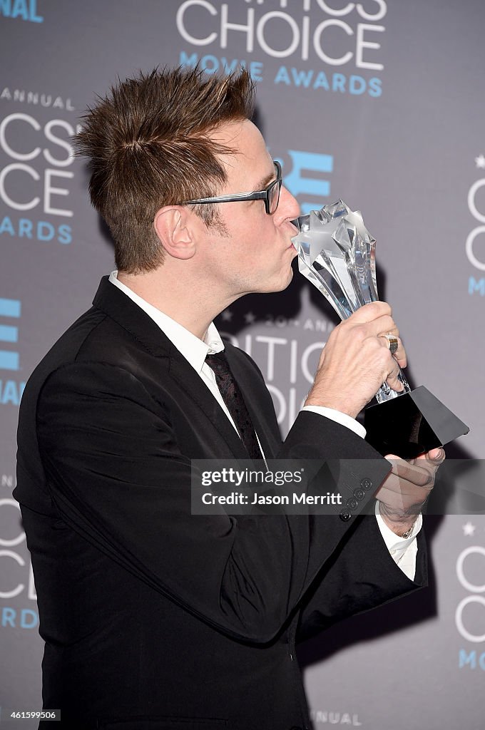 20th Annual Critics' Choice Movie Awards - Press Room