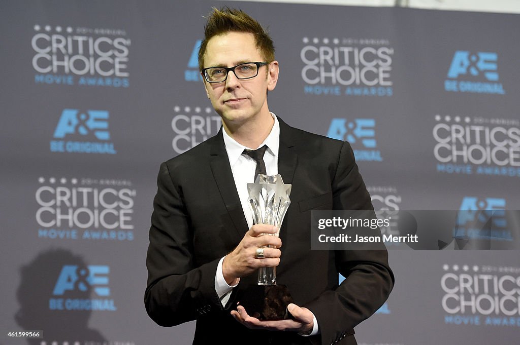 20th Annual Critics' Choice Movie Awards - Press Room