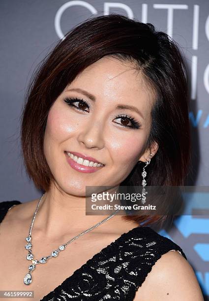 Singer Melody Ishihara attends the 20th annual Critics' Choice Movie Awards at the Hollywood Palladium on January 15, 2015 in Los Angeles, California.