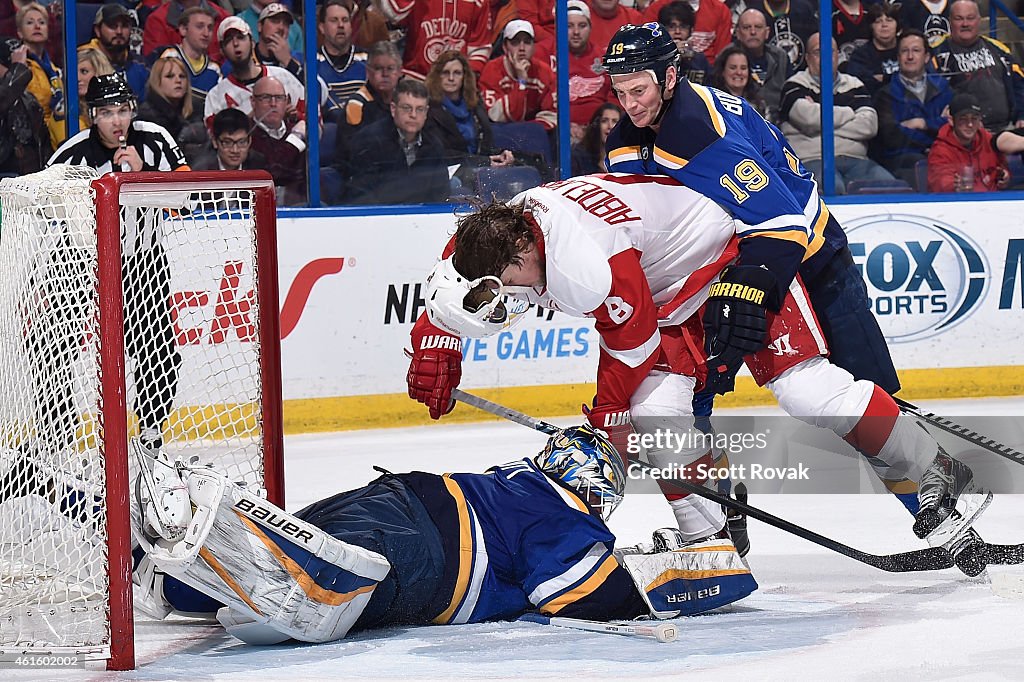 Detroit Red Wings v St Louis Blues