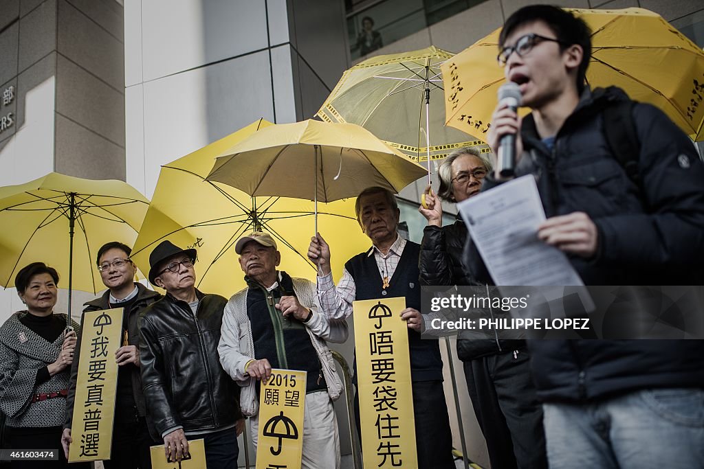 HONG KONG-DEMOCRACY-PROTEST