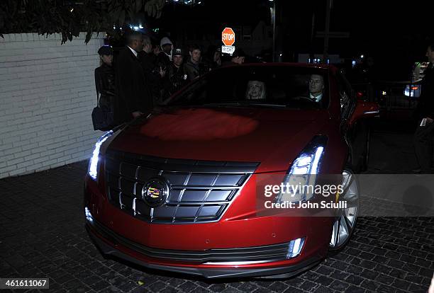 General view of atmosphere at the W Magazine celebration of The "Best Performances" Portfolio and The Golden Globes with Cadillac and Dom Perignon at...