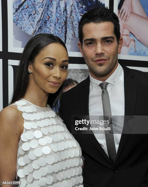 Actress Cara Santana and actor Jesse Metcalfe attend the W Magazine celebration of The "Best Performances" Portfolio and The Golden Globes with...