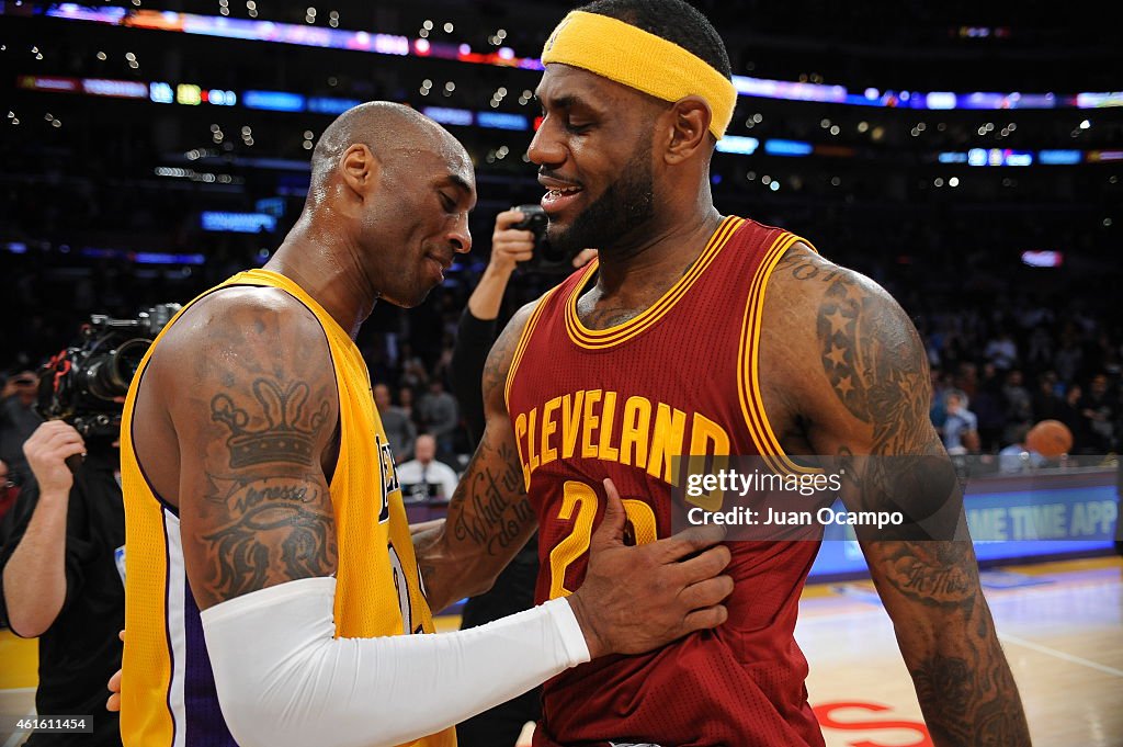 Cleveland Cavaliers v Los Angeles Lakers