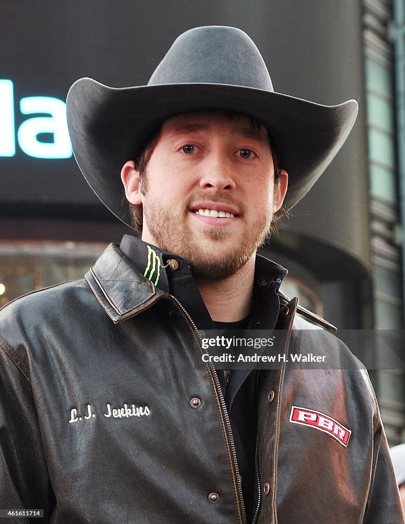 Professional Bull Riders Ring The NASDAQ Closing Bell