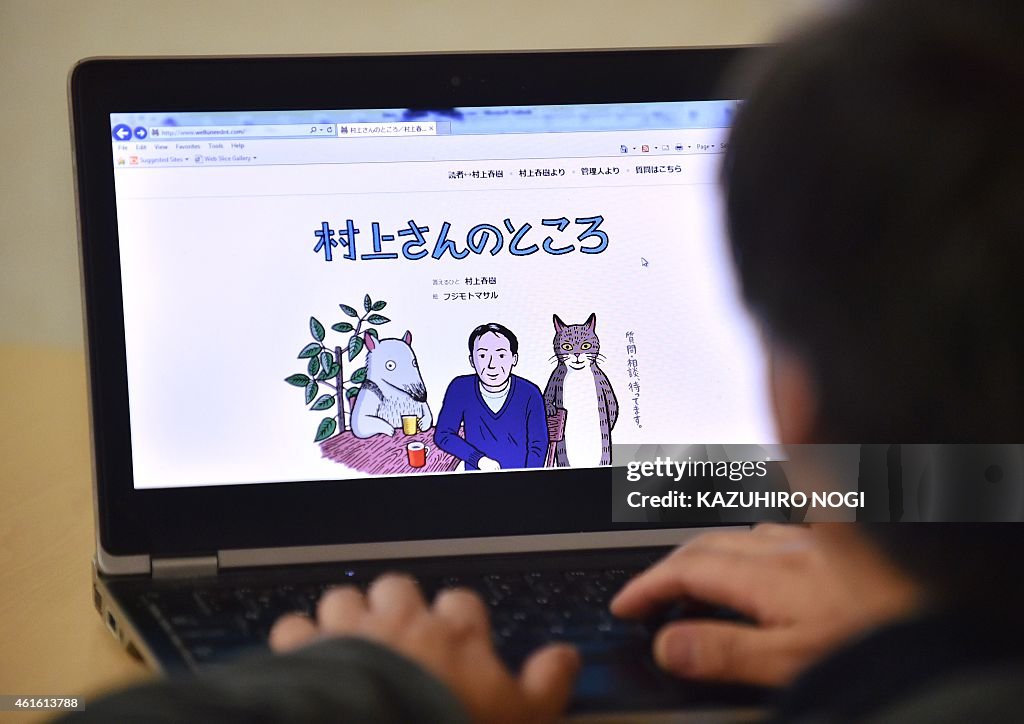 JAPAN-LITERATURE-MURAKAMI-INTERNET