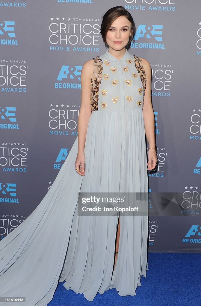 20th Annual Critics' Choice Movie Awards - Arrivals