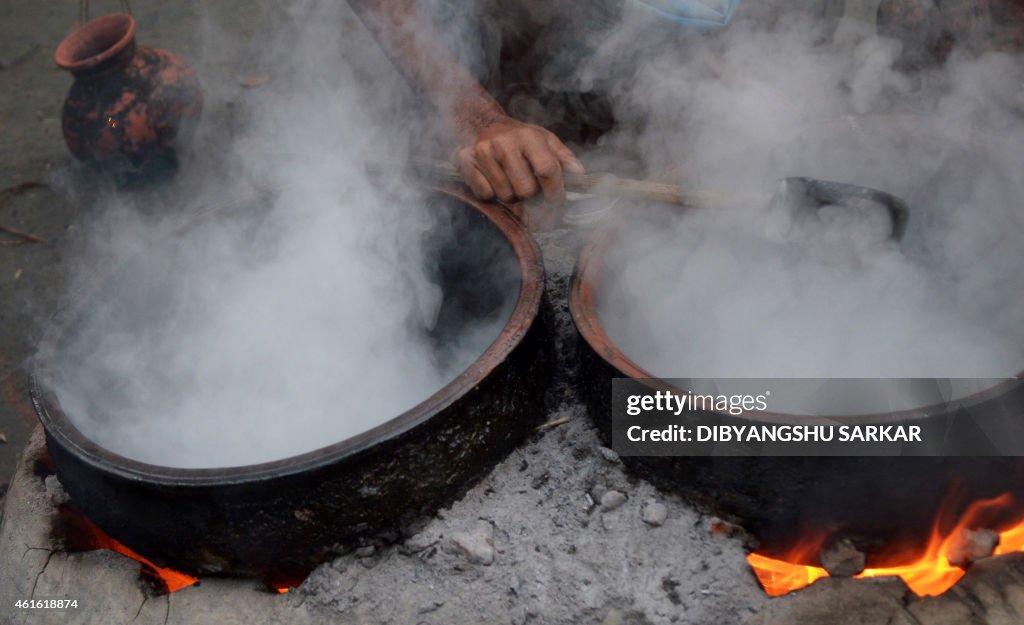 INDIA-FOOD-JAGGERY