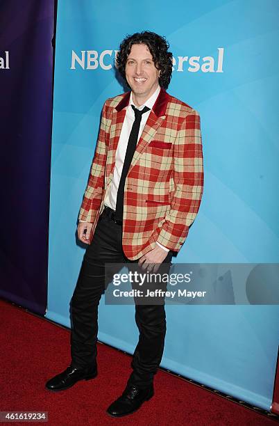 Writer/producer Mark Schwahn attends the NBCUniversal 2015 Press Tour at the Langham Huntington Hotel on January 15, 2015 in Pasadena, California.