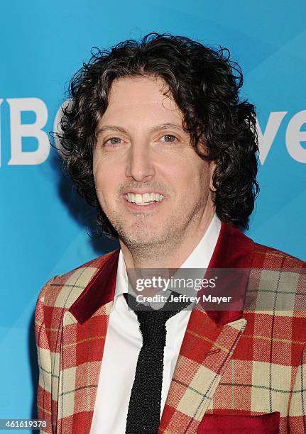 Writer/producer Mark Schwahn attends the NBCUniversal 2015 Press Tour at the Langham Huntington Hotel on January 15, 2015 in Pasadena, California.