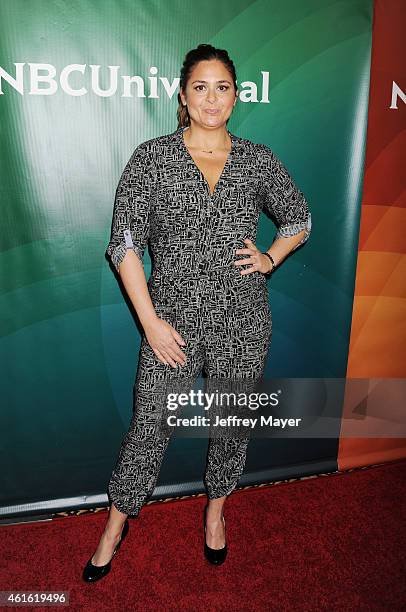 Actress Antonia Lofaso attends the NBCUniversal 2015 Press Tour at the Langham Huntington Hotel on January 15, 2015 in Pasadena, California.