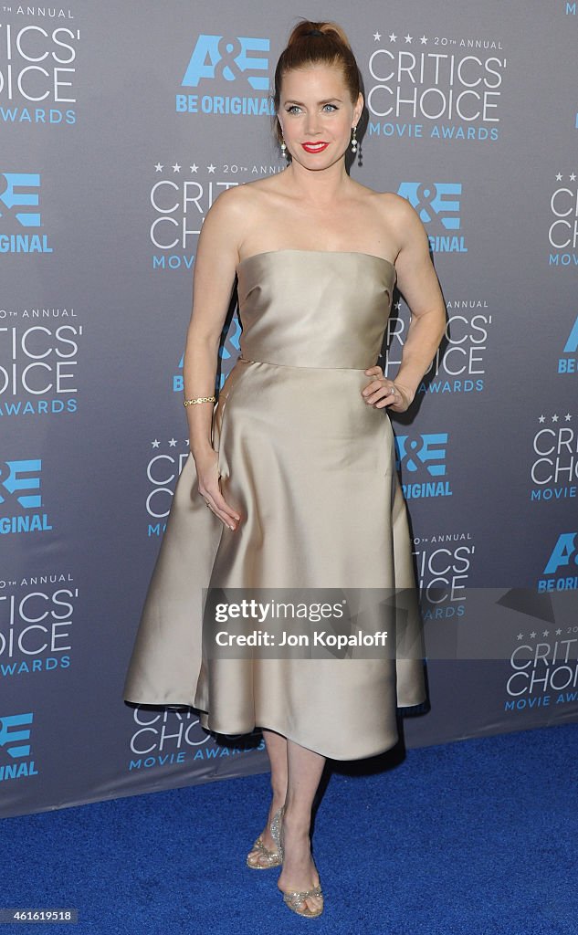 20th Annual Critics' Choice Movie Awards - Arrivals