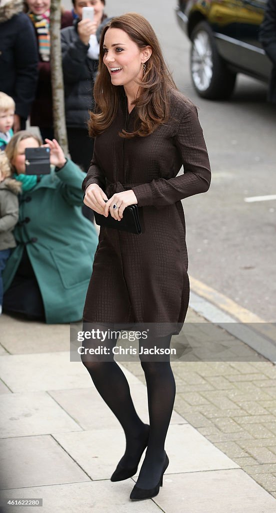 The Duchess Of Cambridge Visits The Fostering Network