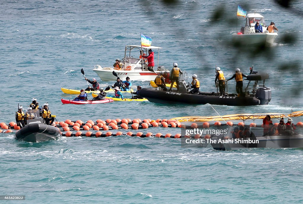 Government Restarts Okinawan Seabed Survey For Relocating U.S. Air Station