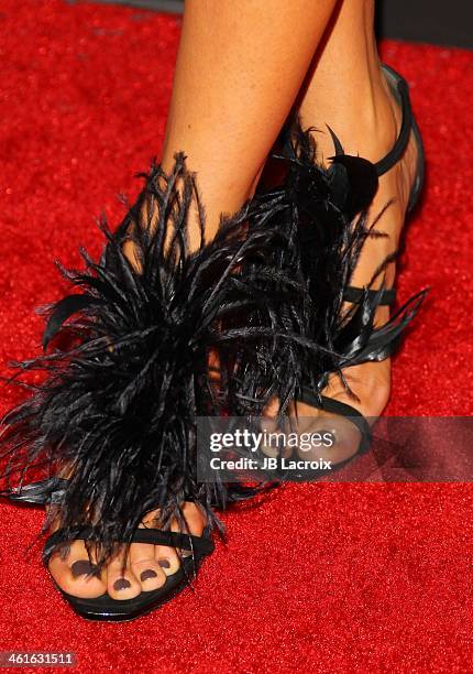 Natalie Zea attends the Audi Golden Globes Weekend Cocktail Party held at Cecconi's Restaurant on January 9, 2014 in Los Angeles, California.