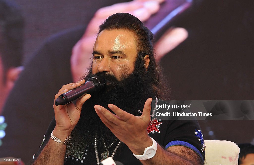 Premiere of MSG - The Messenger of God Postponed As Dera Saccha Sauda chief Gurmeet Ram Rahim Singh Entertains Followers In Gurgaon