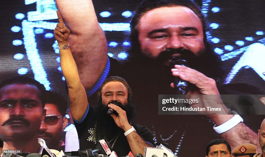 Premiere of MSG - The Messenger of God Postponed As Dera Saccha Sauda chief Gurmeet Ram Rahim Singh Entertains Followers In Gurgaon