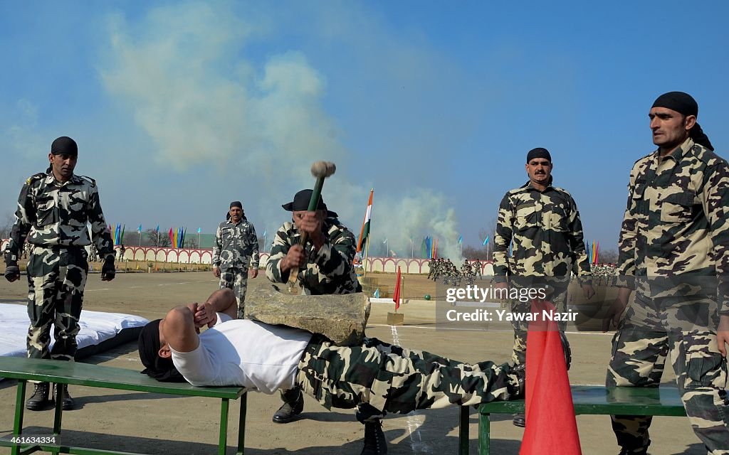 Indian Central Reserve Police Recruit Graduation Ceremony