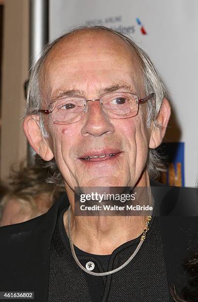 Christopher Lloyd attends the Broadway Opening Night Performance of 'Honeymoon in Vegas' at the Nederlander Theatre on January 15, 2014 in New York...