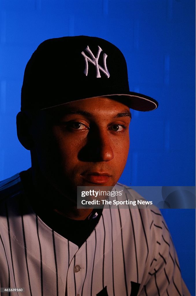 Derek Jeter of the New York Yankees poses for a photo on November 24 ...