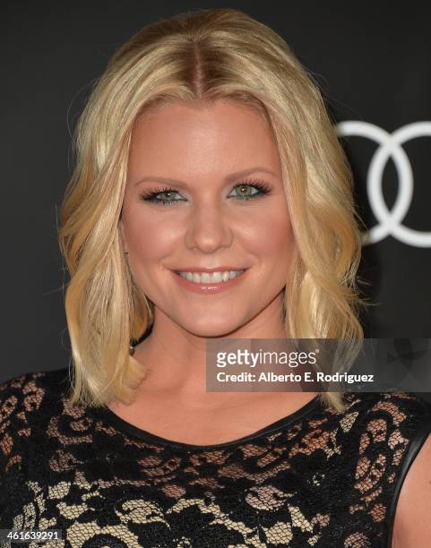 Actress Carrie Keagan arrives to Audi Celebrates Golden Globes Weekend at Cecconi's Restaurant on January 9, 2014 in Los Angeles, California.