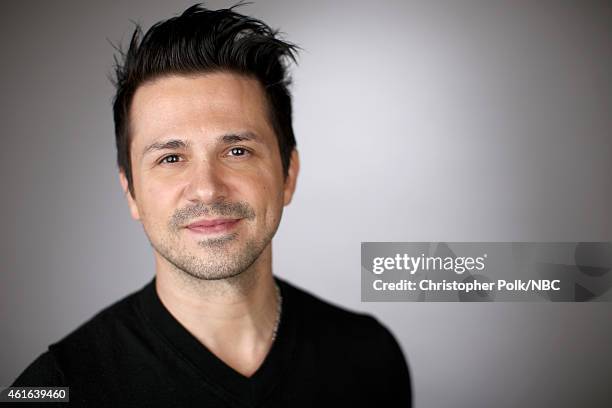 Actor Freddy Rodriguez of "The Night Shift" poses for a portrait during the NBCUniversal TCA Press Tour at The Langham Huntington, Pasadena on...