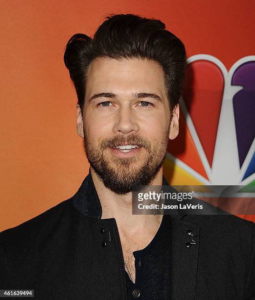 Actor Nick Zano attends the NBCUniversal 2015 press tour at The Langham Huntington Hotel and Spa on January 16, 2015 in Pasadena, California.