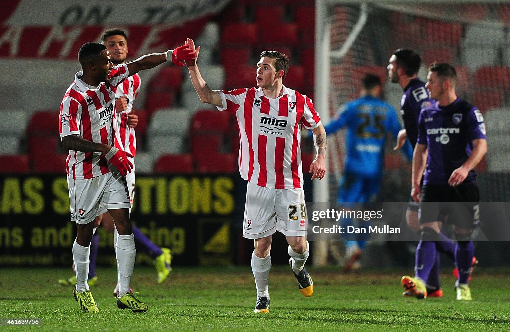 Cheltenham Town v Morecambe FC - Sky Bet League Two