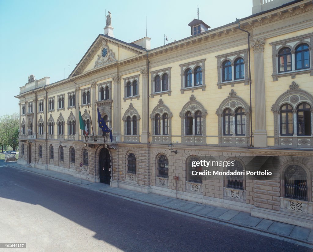 Palace of the Prefecture in Cuneo, by Pietro Carrera, 1877 - 1881, 19th Century