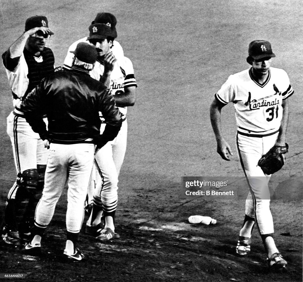 1982 World Series - Game 1: Milwaukee Brewers v St. Louis Cardinals