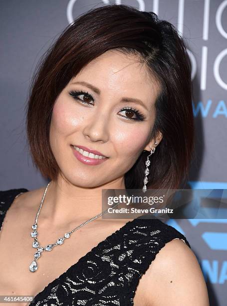 Melody Ishihara arrives at the 20th Annual Critics' Choice Movie Awards at Hollywood Palladium on January 15, 2015 in Los Angeles, California.