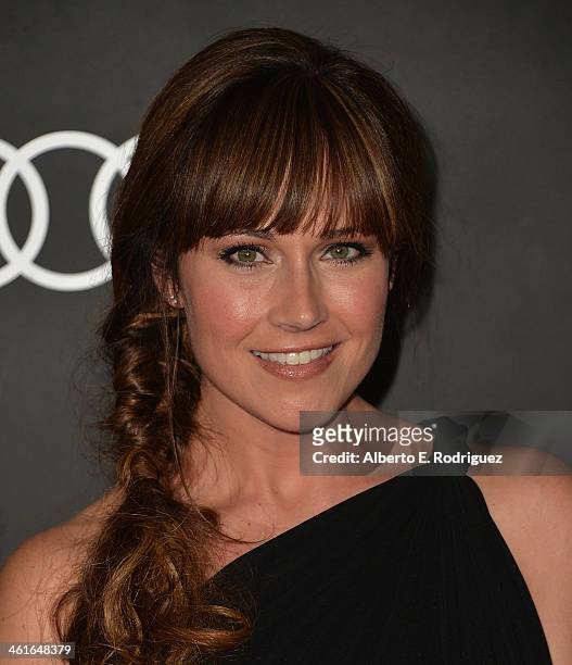 Actress Nikki DeLoach arrives to Audi Celebrates Golden Globes Weekend at Cecconi's Restaurant on January 9, 2014 in Los Angeles, California.