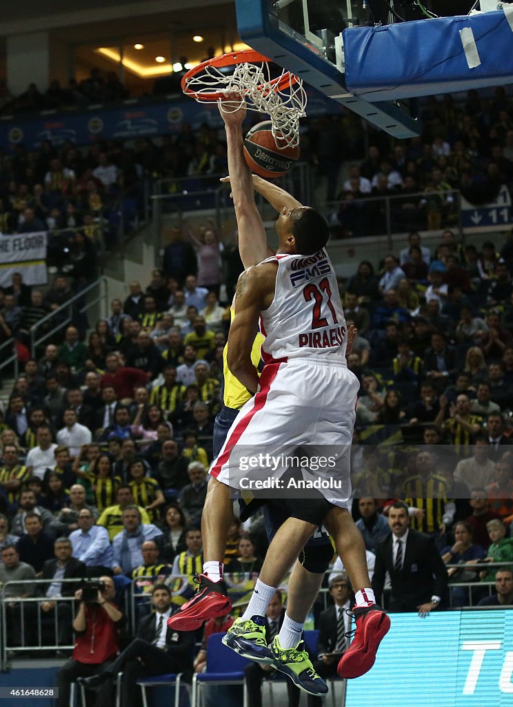 Fenerbahce Ulker v Olympiacos  - Turkish Airlines Euroleague