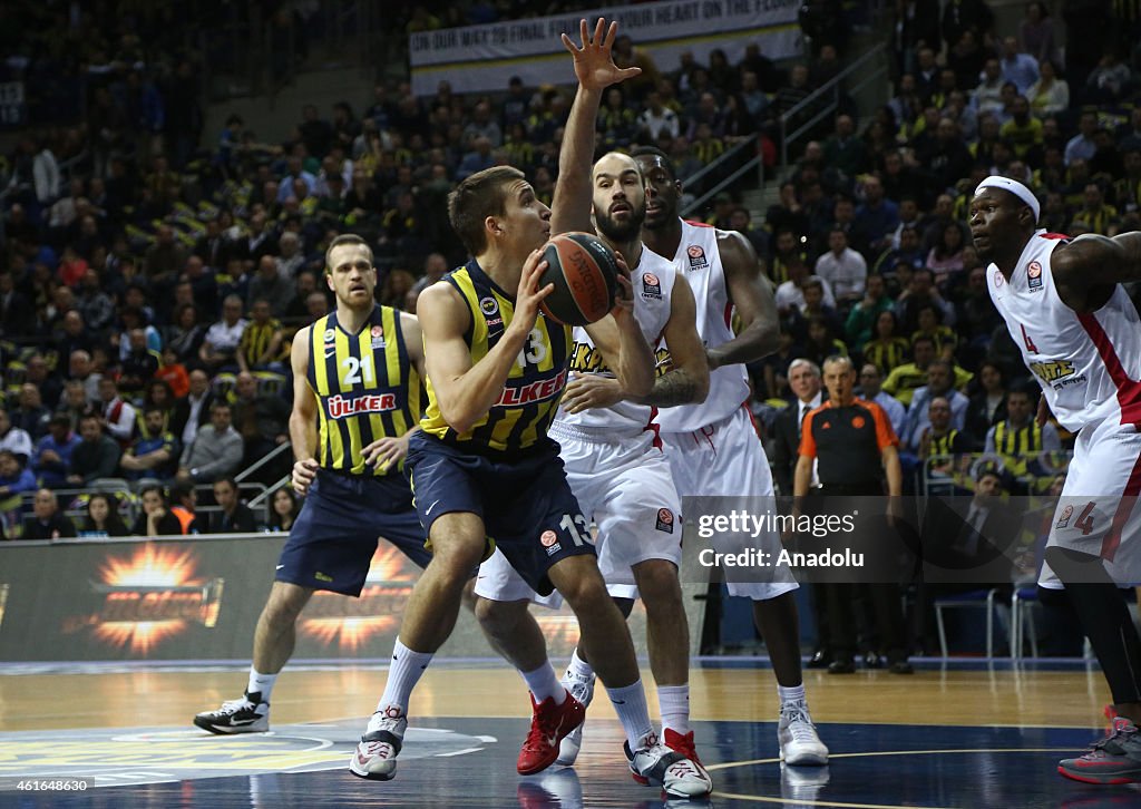 Fenerbahce Ulker v Olympiacos  - Turkish Airlines Euroleague