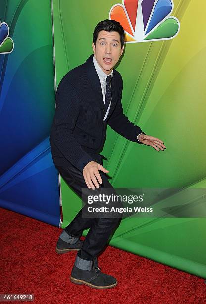 Actor Ken Marino arrives at NBCUniversal's 2015 Winter TCA Tour - Day 2 at The Langham Huntington Hotel and Spa on January 16, 2015 in Pasadena,...