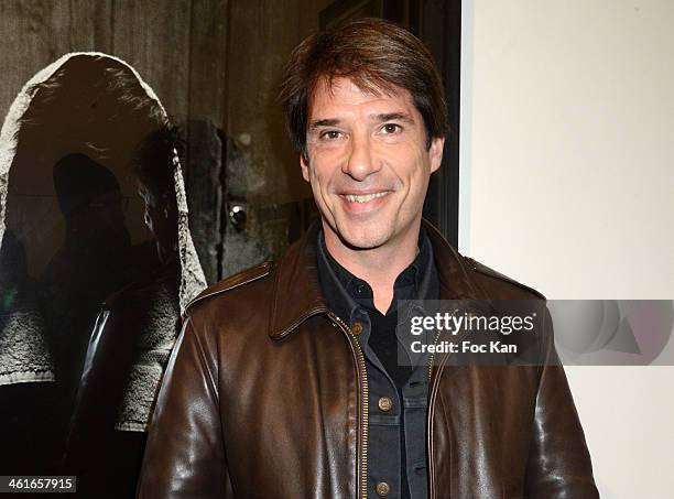 Nicky Naude attends the 'Bande A Part' : Richard Aujard Photo Exhibition Preview At Galerie Laurent Strouk on January 9, 2014 in Paris, France.